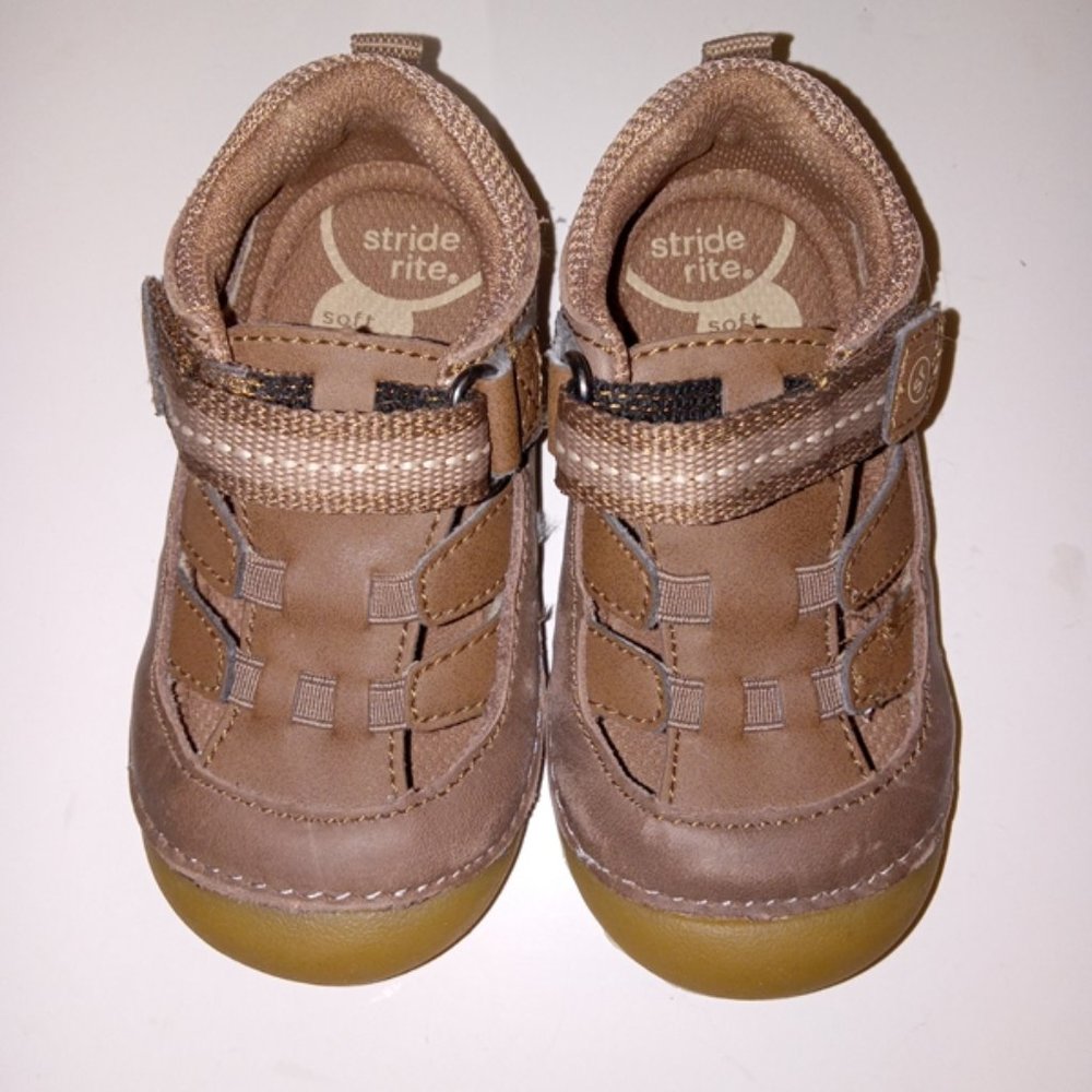 Stride Rite Boy’s “Sonny” Sneaker Sandals size 5.5W Toddler  NEW